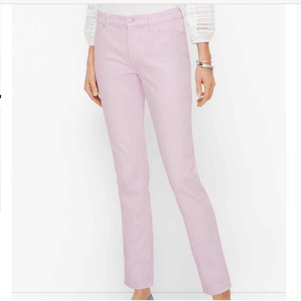 Talbots Lilac Slim Ankle Jean NWT